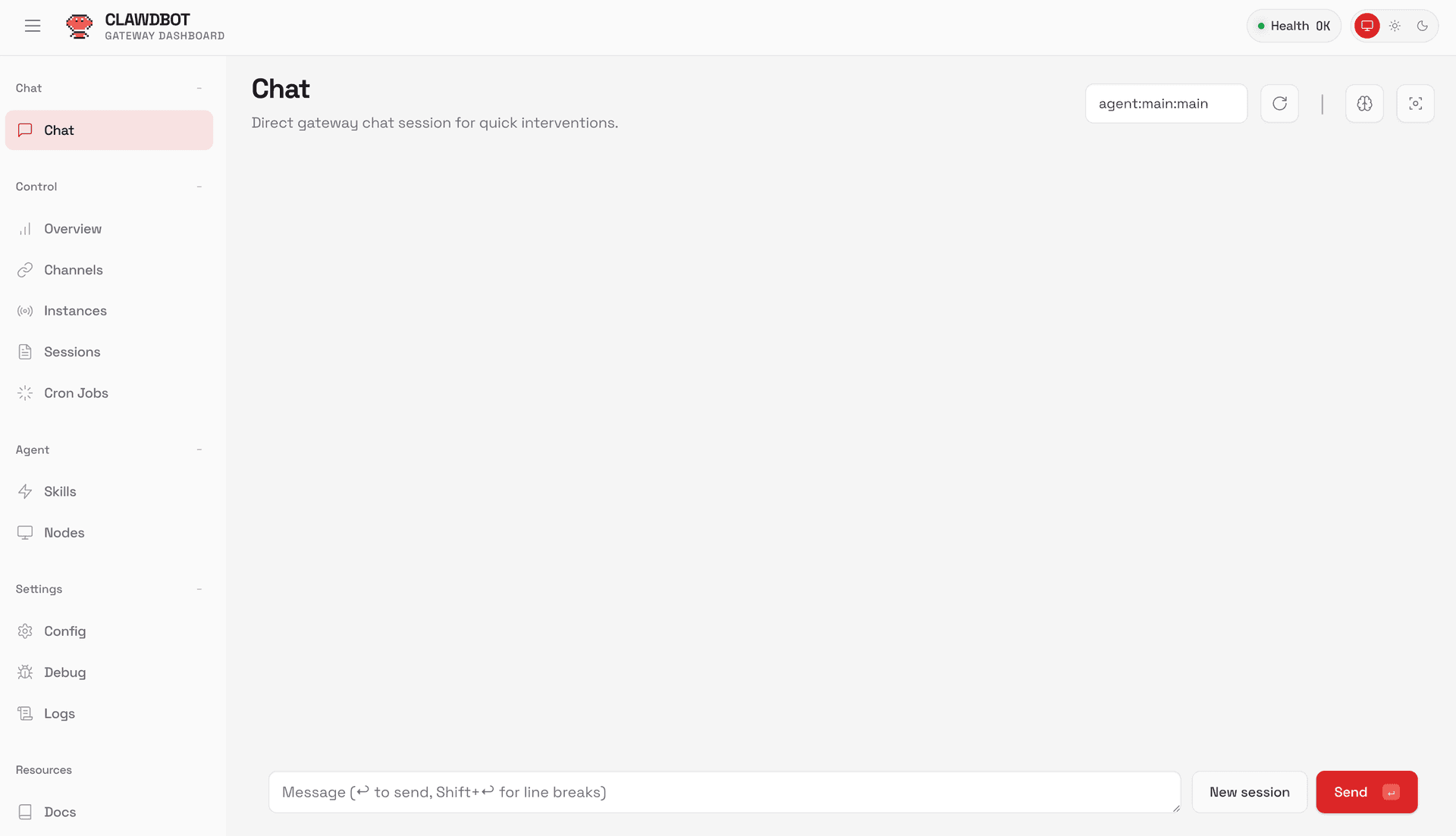 OpenClaw Control UI — Web-Dashboard für Ihren KI-Assistenten