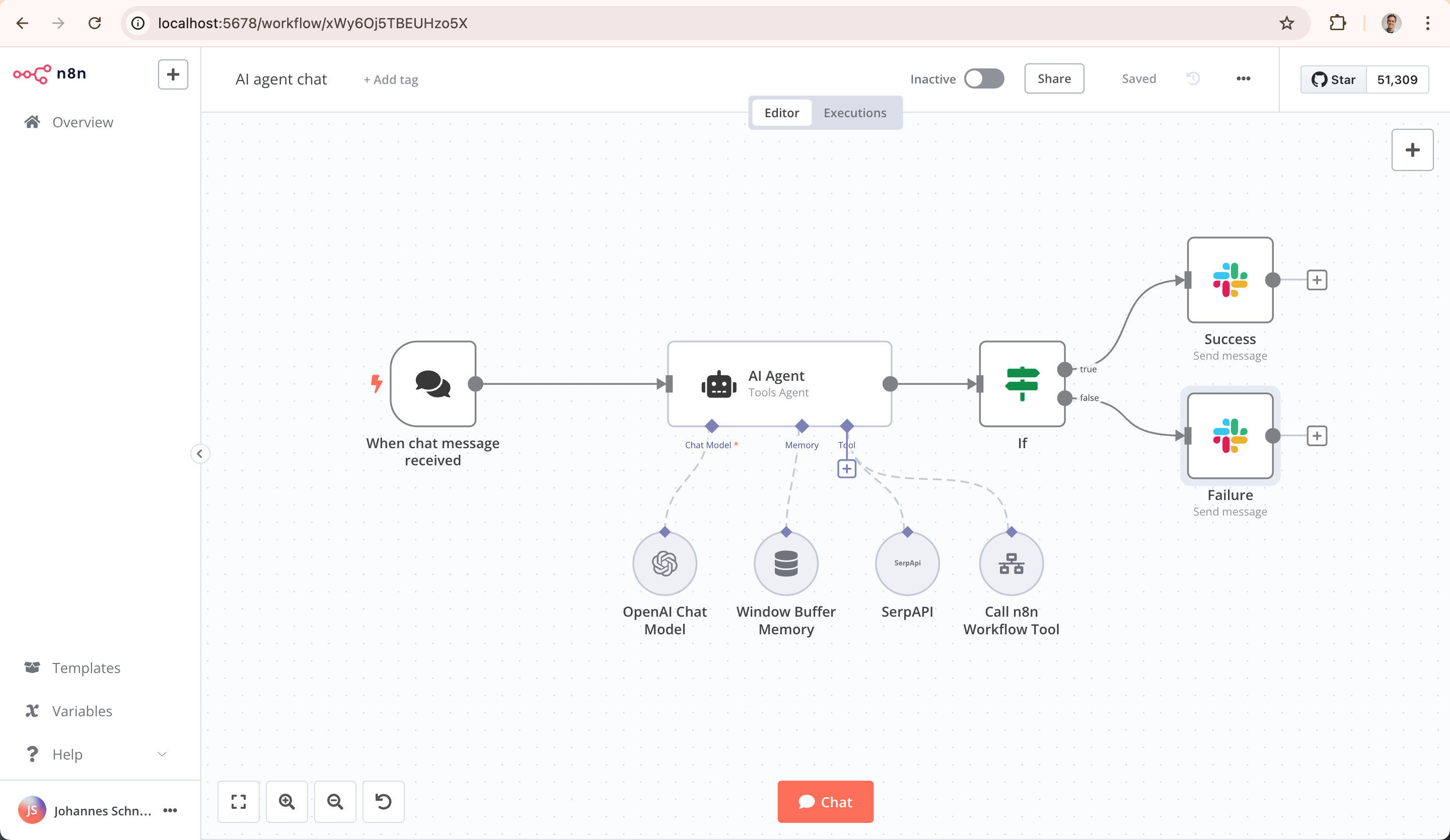 n8n Workflow Editor